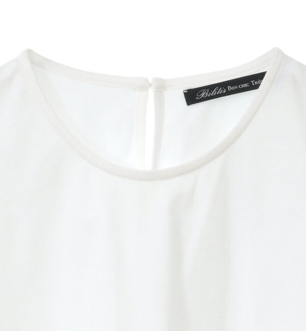 TIARA「【Bilitis dix-sept ans/ビリティス・ディセッタン】ボリュームスリーブカットソー」|Tシャツ・カットソー|