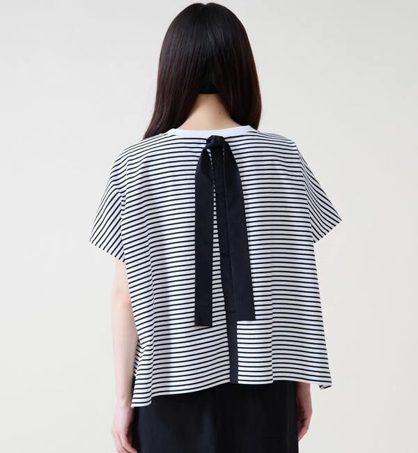 TIARA「バックリボンTシャツ」|Tシャツ・カットソー|