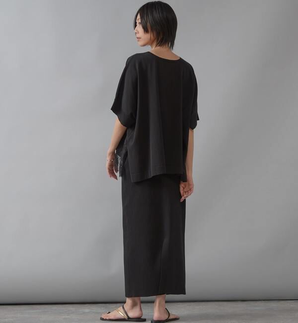 Liesse「レースコンビワイドニット」|ニット・セーター|