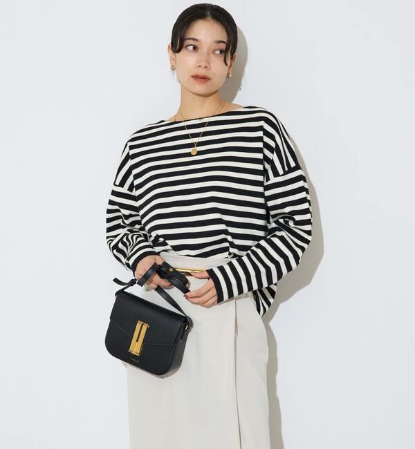 Liesse「ハーフミラノリブニットトップス」|ニット・セーター|