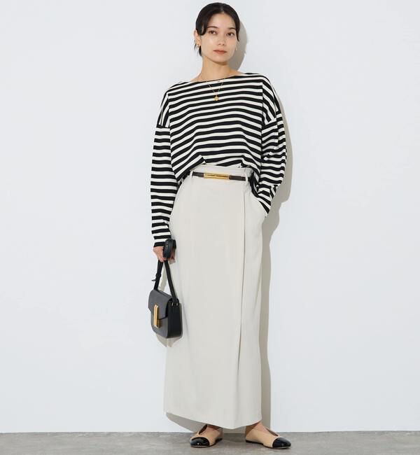 Liesse「ハーフミラノリブニットトップス」|ニット・セーター|