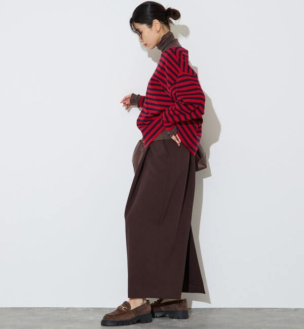 Liesse「ハーフミラノリブニットトップス」|ニット・セーター|