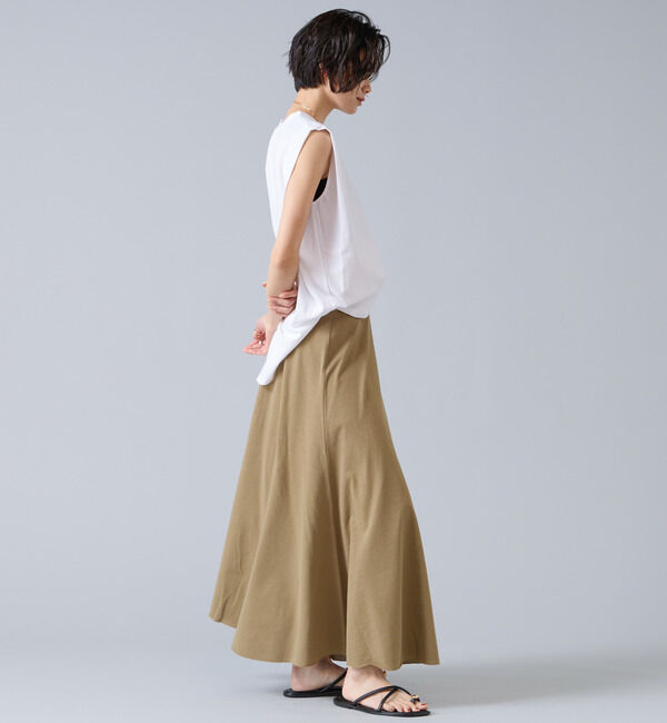 Liesse「【定番】ニュアンスノースリーブカットソー」|Tシャツ・カットソー|