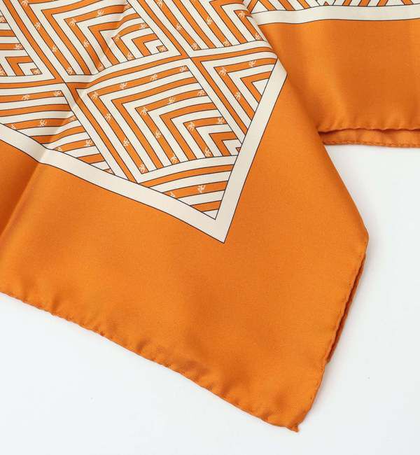 A_「【AENEIS（エネス）】OPTICALシルクスカーフ90」|ストール|