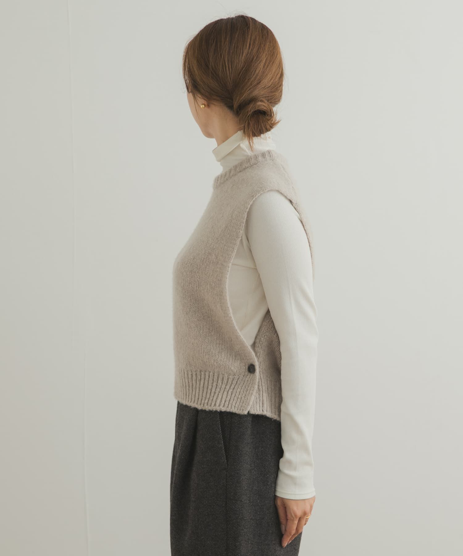 URBAN RESEARCH DOORS「ウールカシミヤニットベスト」|ベスト・ジレ|