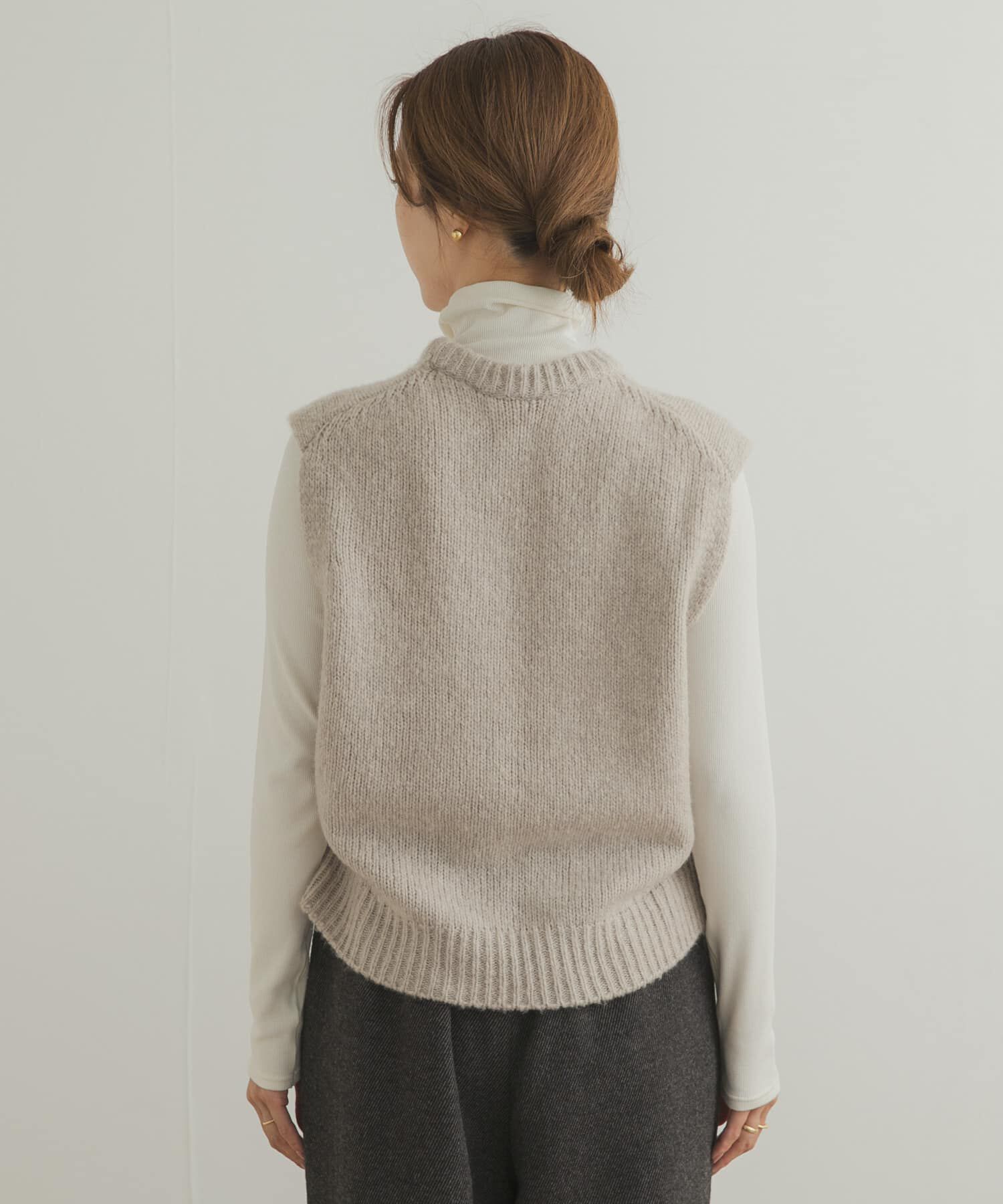 URBAN RESEARCH DOORS「ウールカシミヤニットベスト」|ベスト・ジレ|