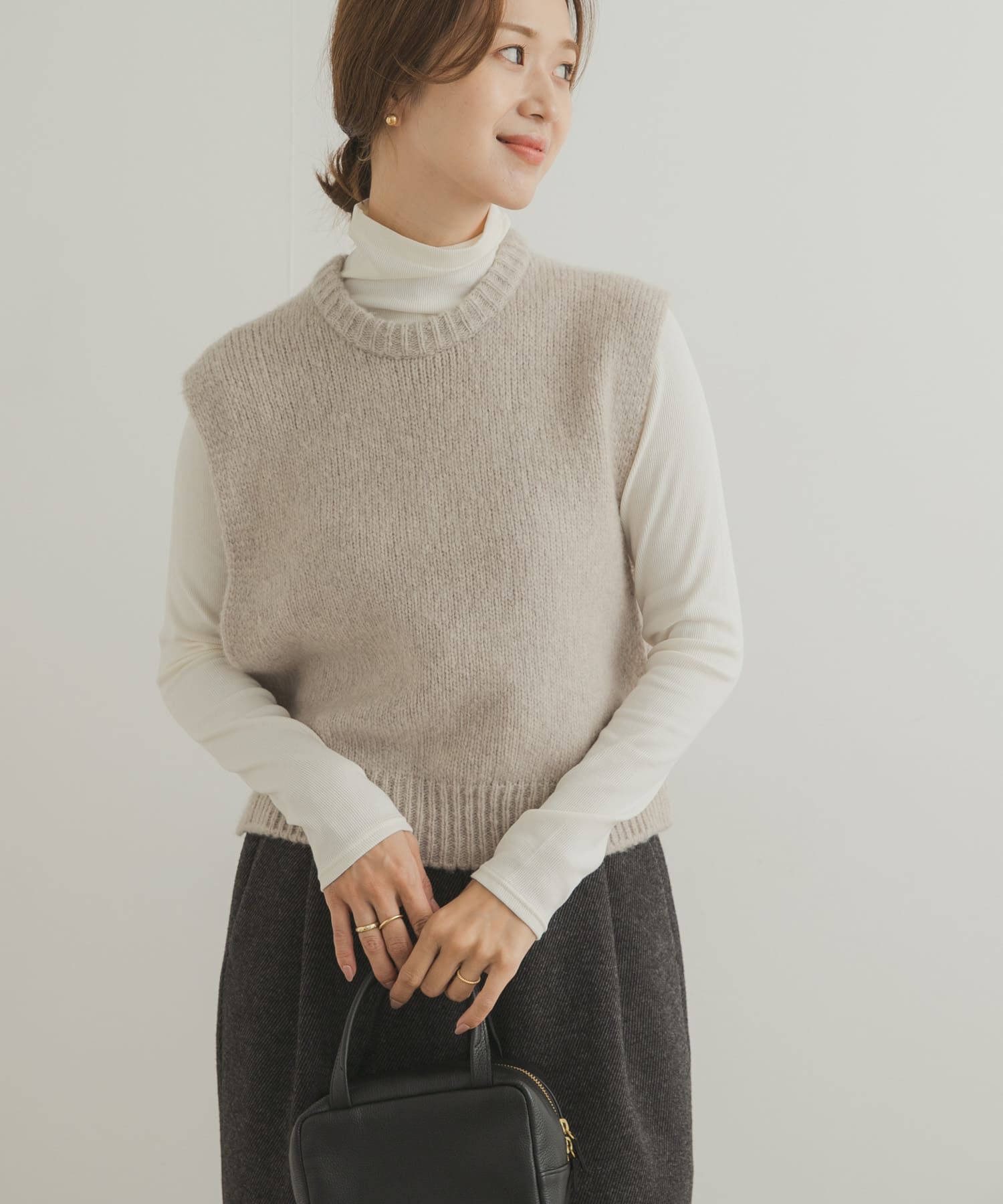 URBAN RESEARCH DOORS「ウールカシミヤニットベスト」|ベスト・ジレ|