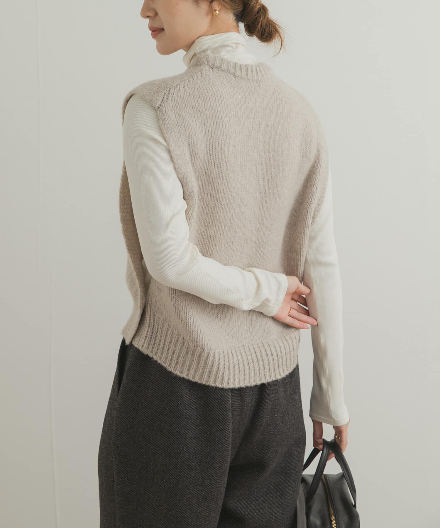 URBAN RESEARCH DOORS「ウールカシミヤニットベスト」|ベスト・ジレ|