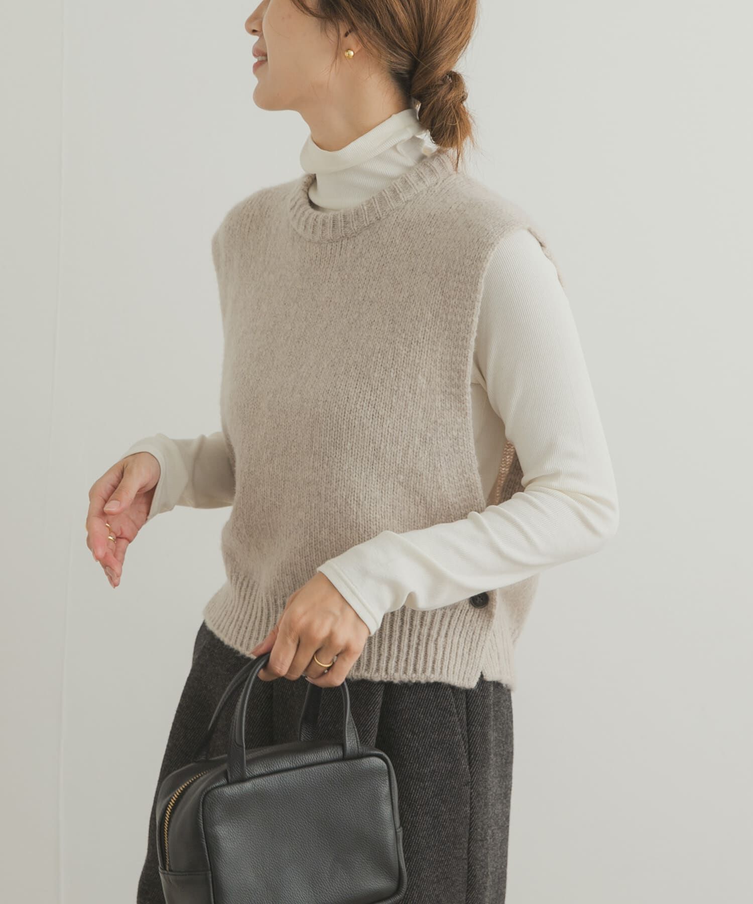 URBAN RESEARCH DOORS「ウールカシミヤニットベスト」|ベスト・ジレ|