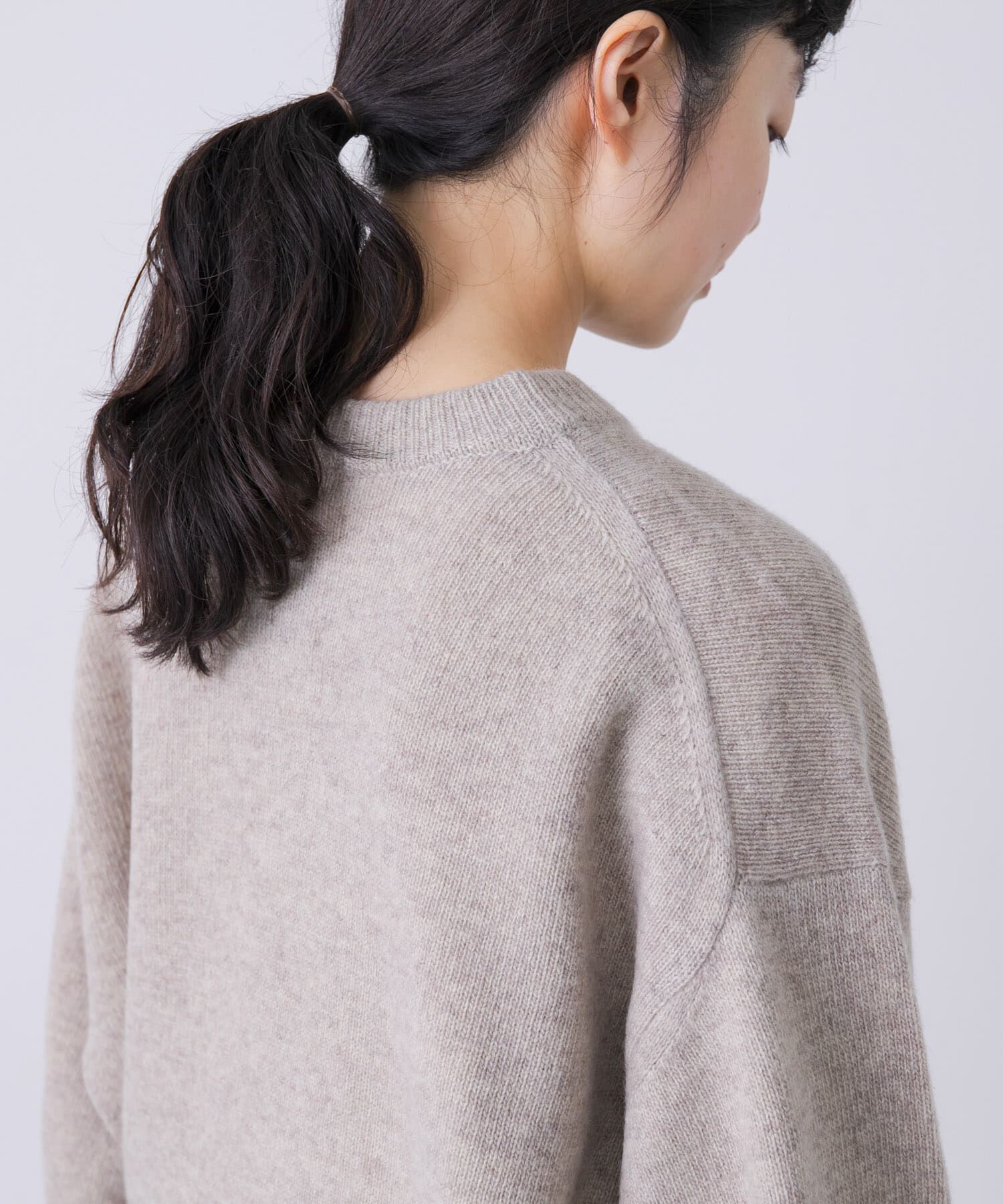 かぐれ「ハミルトンクルーネックニット」|ニット・セーター|