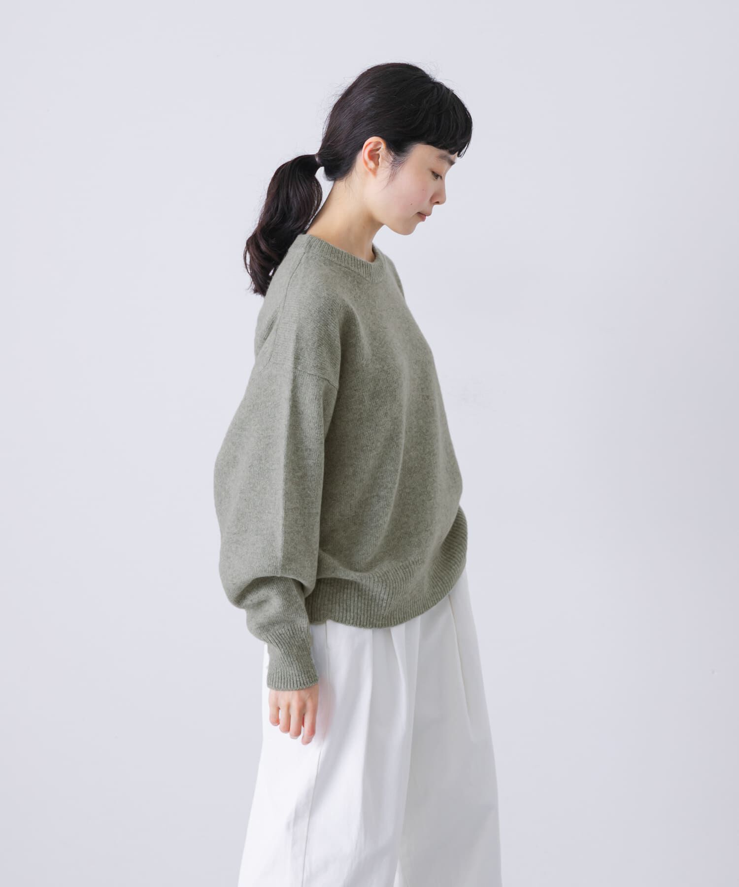 かぐれ「ハミルトンクルーネックニット」|ニット・セーター|