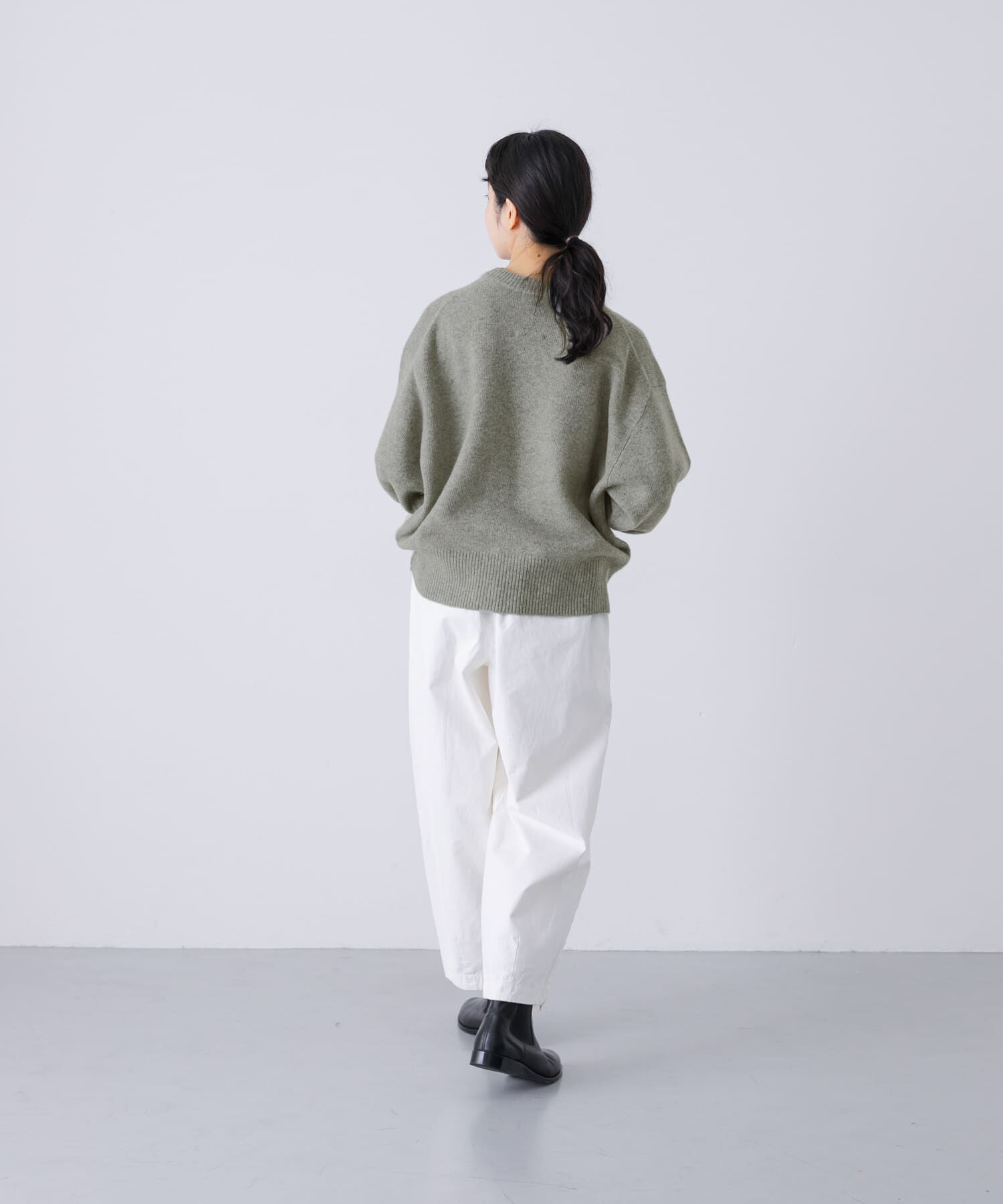 かぐれ「ハミルトンクルーネックニット」|ニット・セーター|