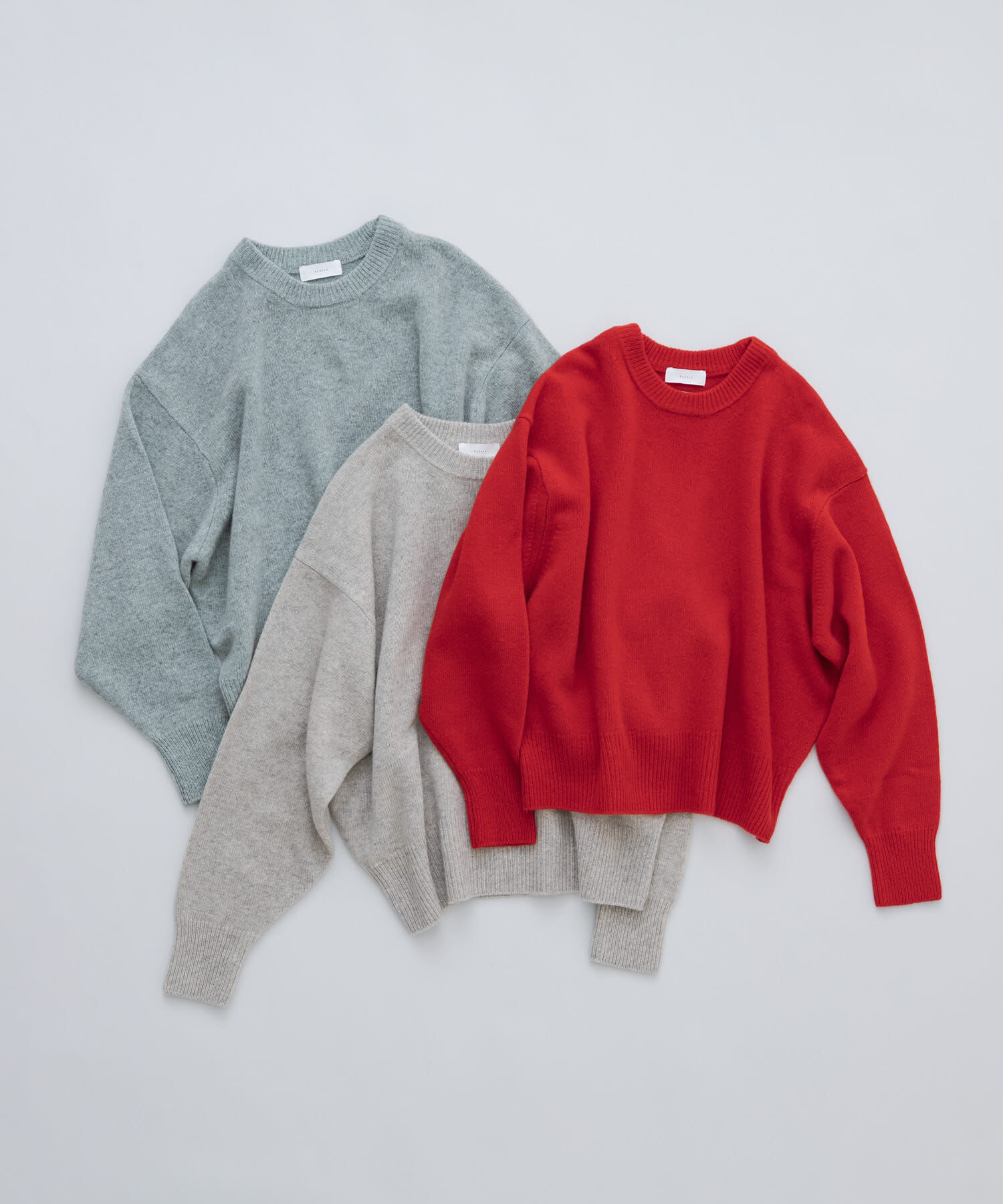 かぐれ「ハミルトンクルーネックニット」|ニット・セーター|