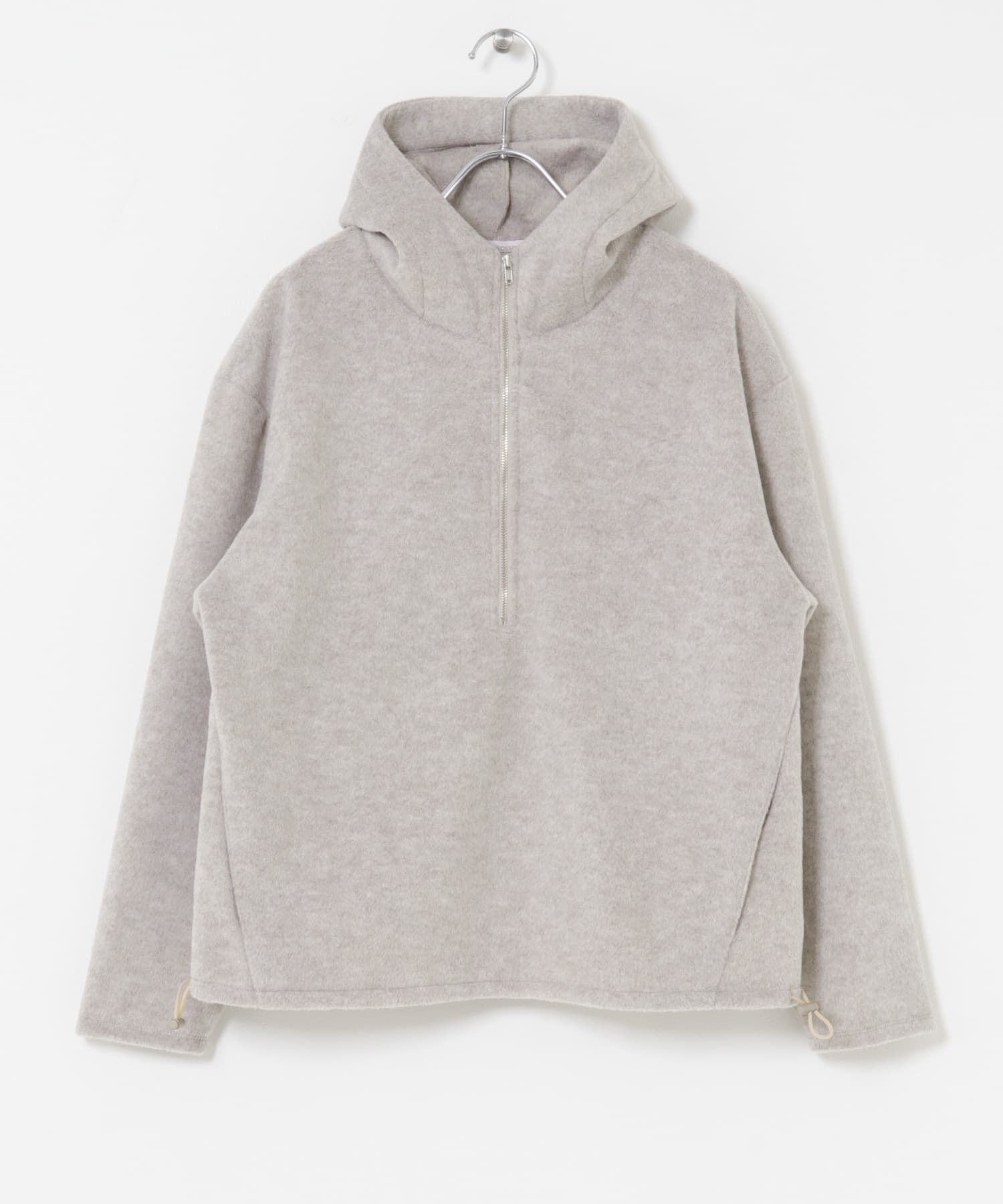 URBAN RESEARCH ROSSO「F by ROSSO　シャギーフリースハーフZIPパーカー」|パーカー|