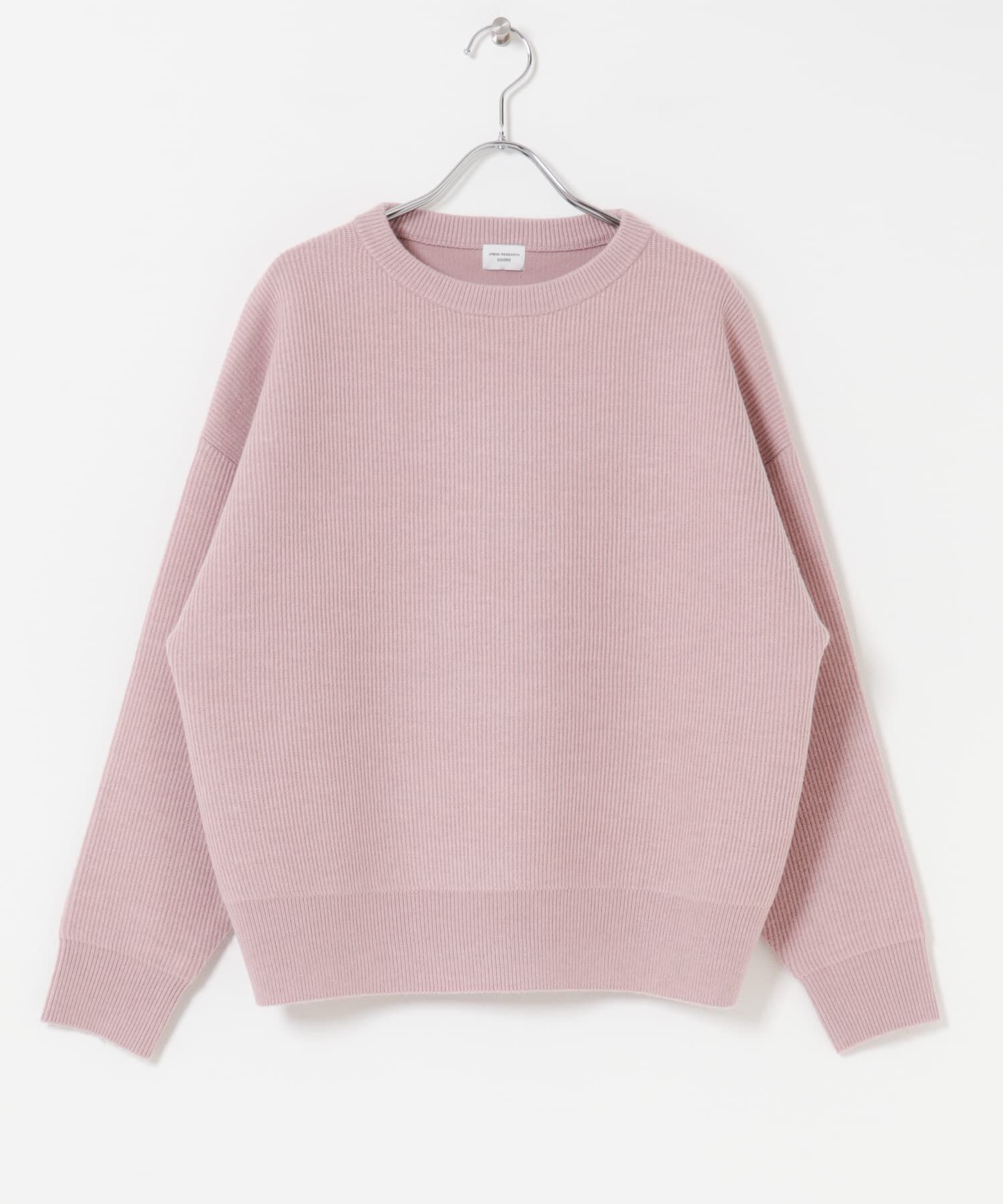 URBAN RESEARCH DOORS「針抜きダブルフェイスニット」|ニット・セーター|