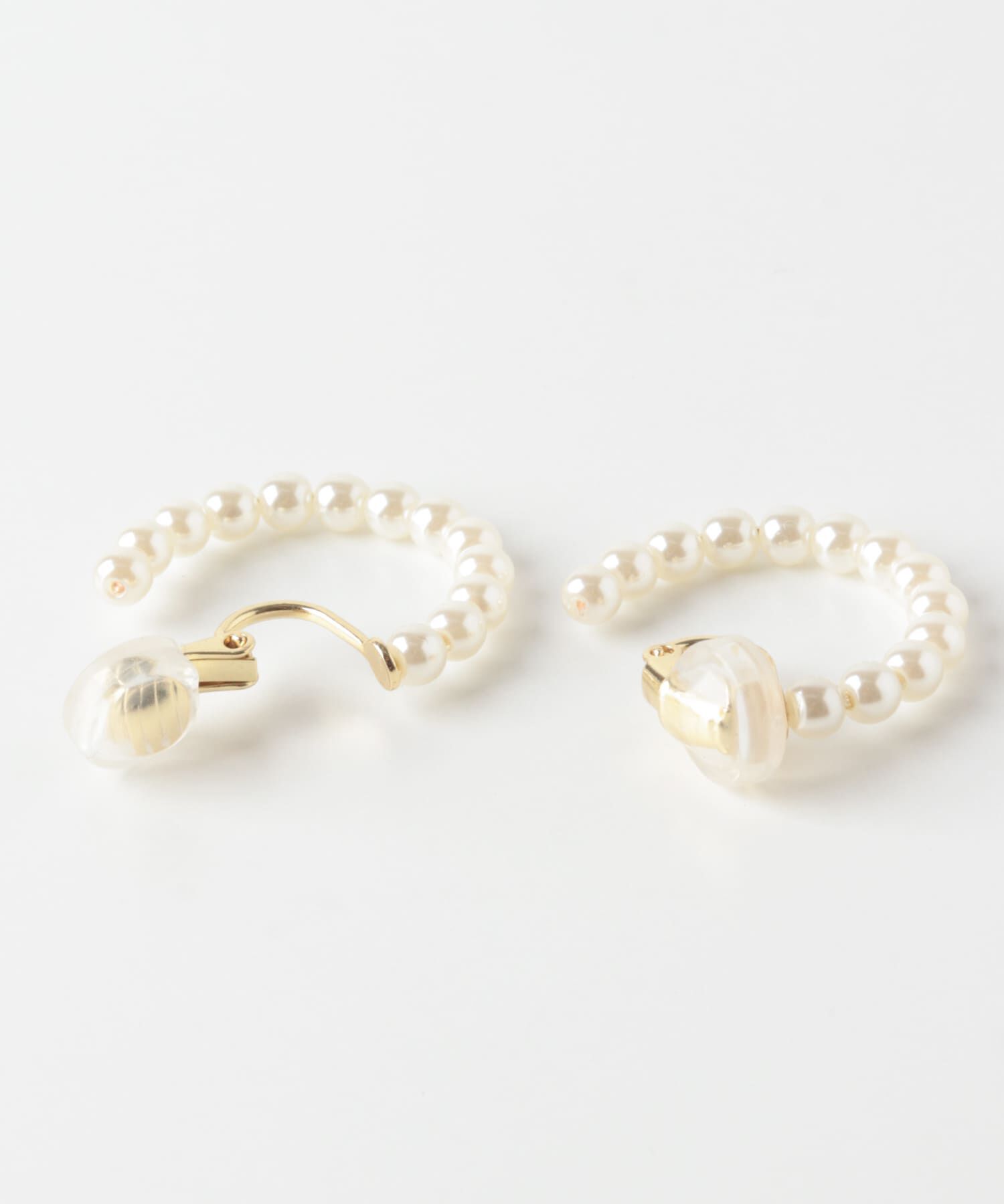 SMELLY「パールフープイヤリング」|イヤリング|