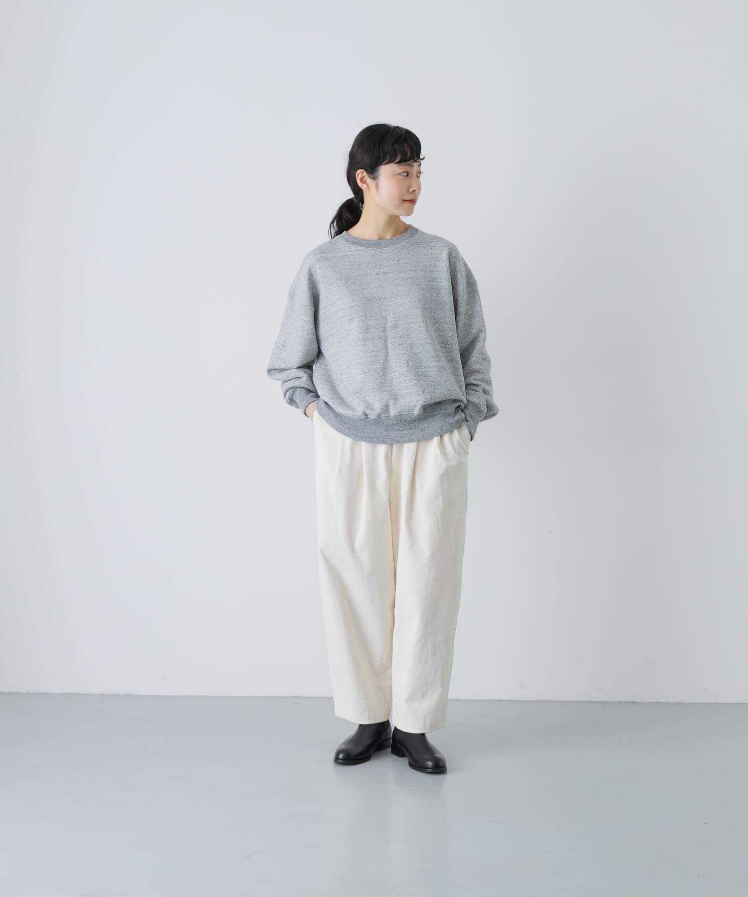かぐれ「コットンスウェットプルオーバー」|スウェット・ジャージ|