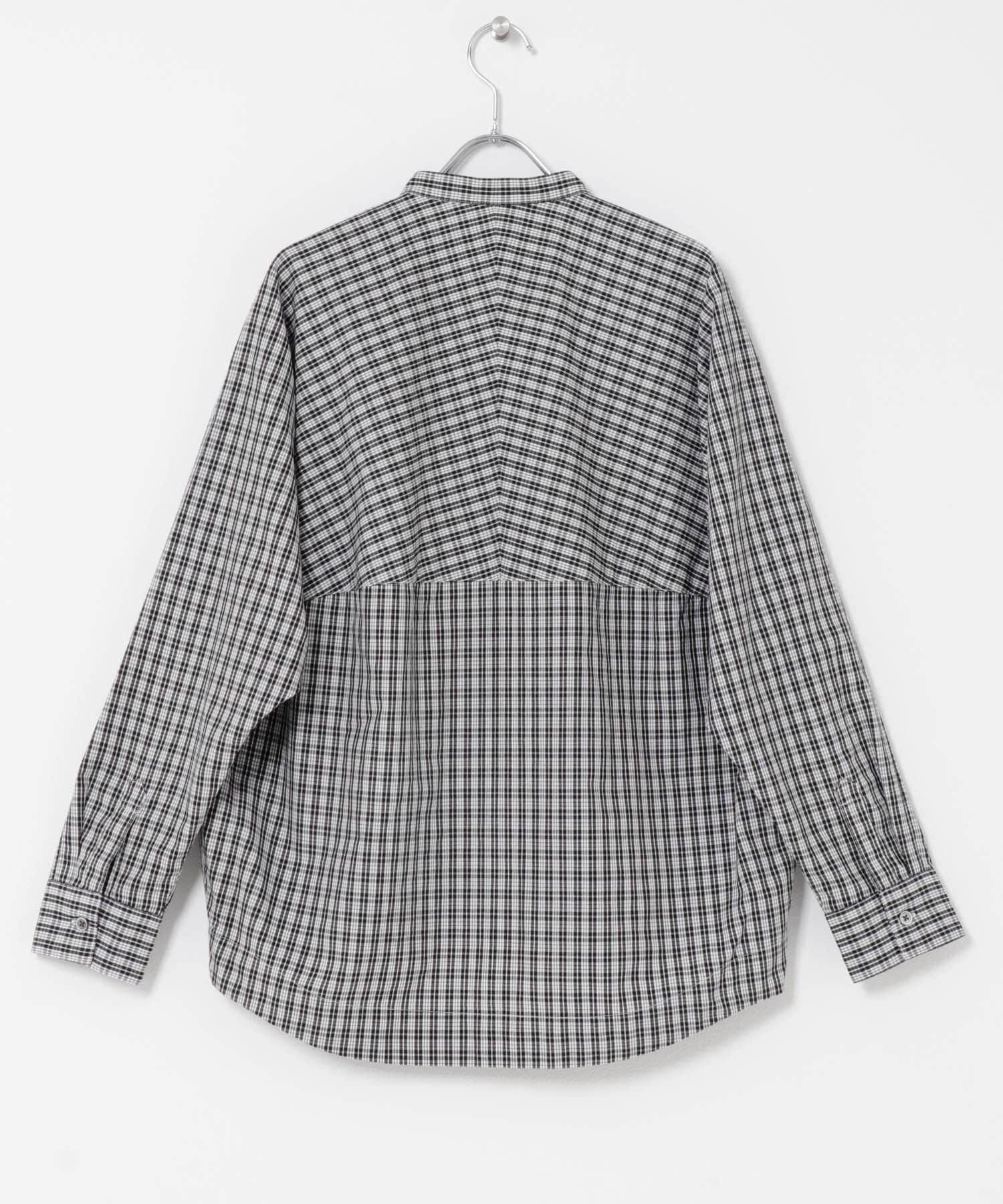 URBAN RESEARCH DOORS「FORK&SPOON　ギボシコクーンロングスリーブシャツ」|シャツ・ブラウス|