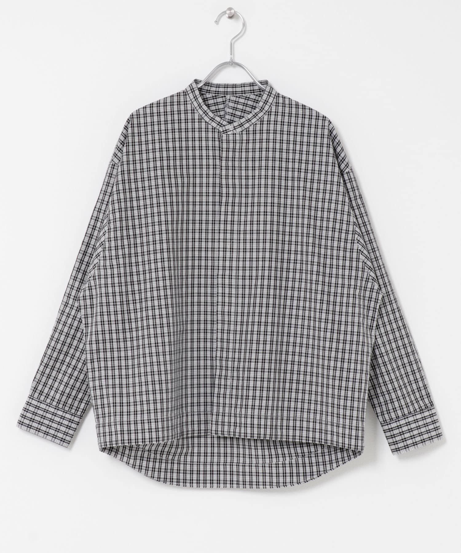 URBAN RESEARCH DOORS「FORK&SPOON　ギボシコクーンロングスリーブシャツ」|シャツ・ブラウス|