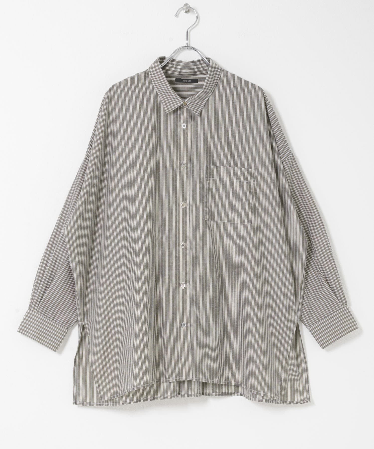 URBAN RESEARCH ROSSO「『WEB/一部店舗限定』『UR TECH Smart Linen Touch』ｲｰｼﾞｰﾘﾈﾝｵｰﾊﾞｰ  」|シャツ・ブラウス|