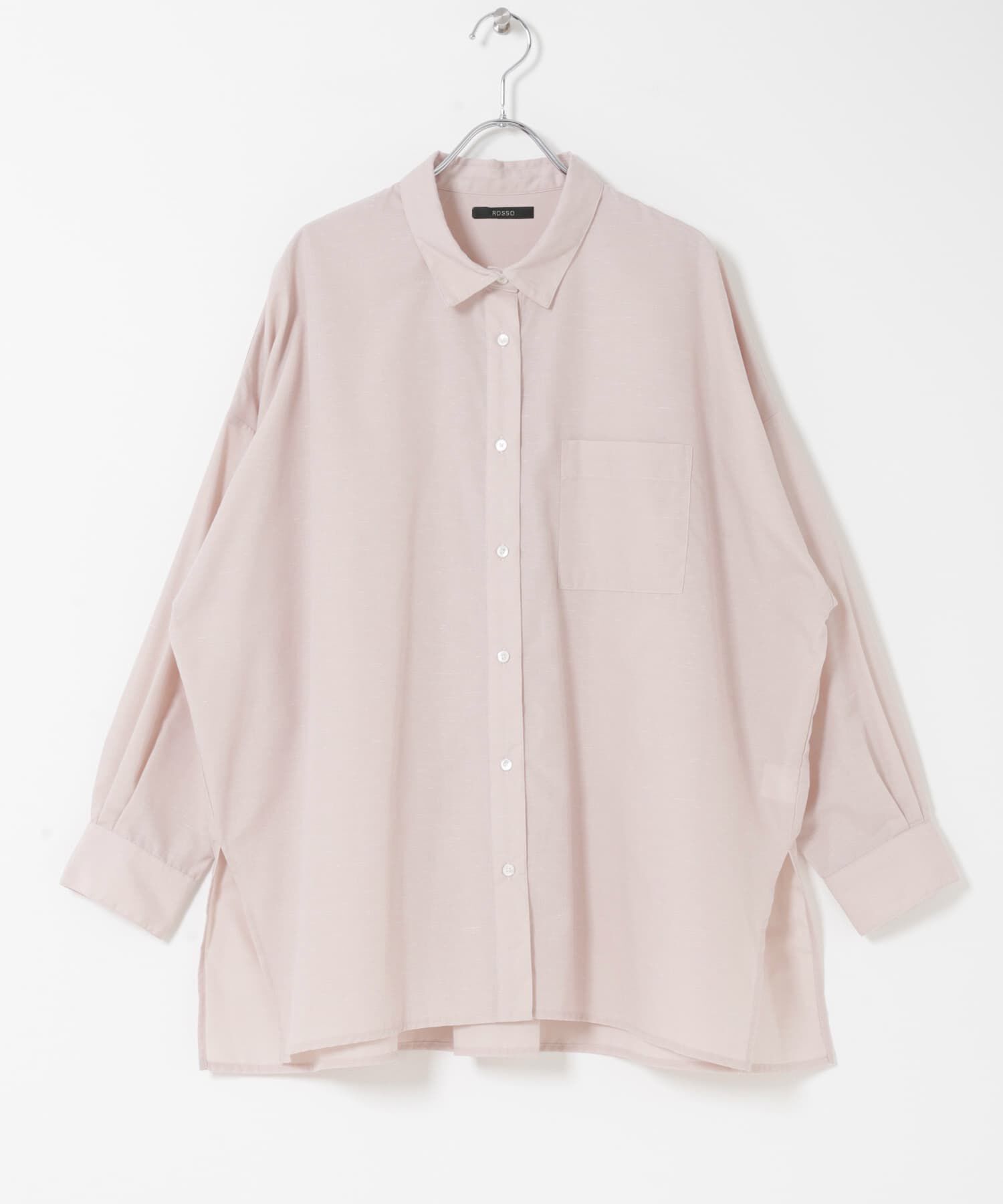 URBAN RESEARCH ROSSO「『WEB/一部店舗限定』『UR TECH Smart Linen Touch』ｲｰｼﾞｰﾘﾈﾝｵｰﾊﾞｰ  」|シャツ・ブラウス|