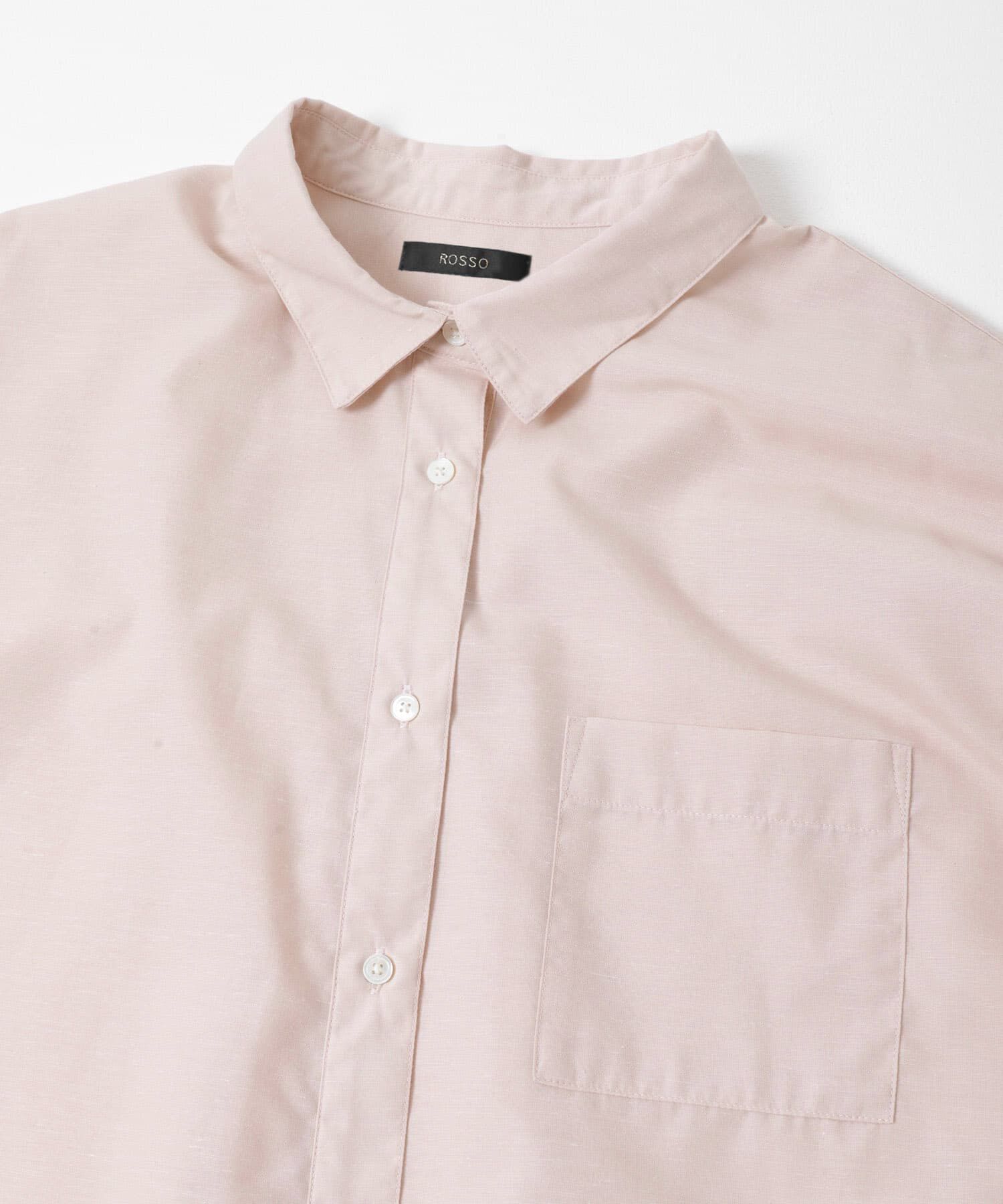 URBAN RESEARCH ROSSO「『WEB/一部店舗限定』『UR TECH Smart Linen Touch』ｲｰｼﾞｰﾘﾈﾝｵｰﾊﾞｰ  」|シャツ・ブラウス|