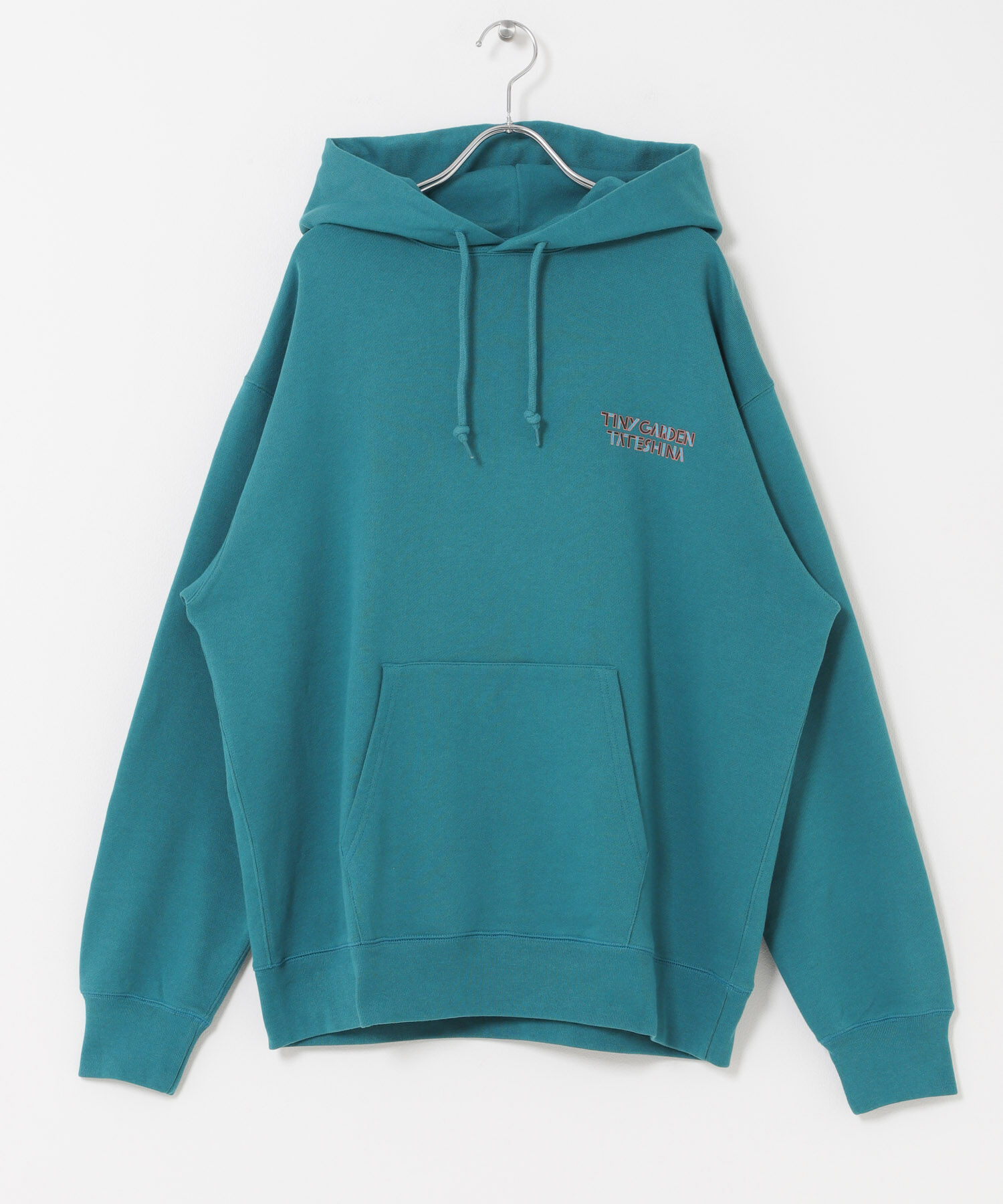 URBAN RESEARCH DOORS「TGT ロゴプリント フーディ」|パーカー|グリーン