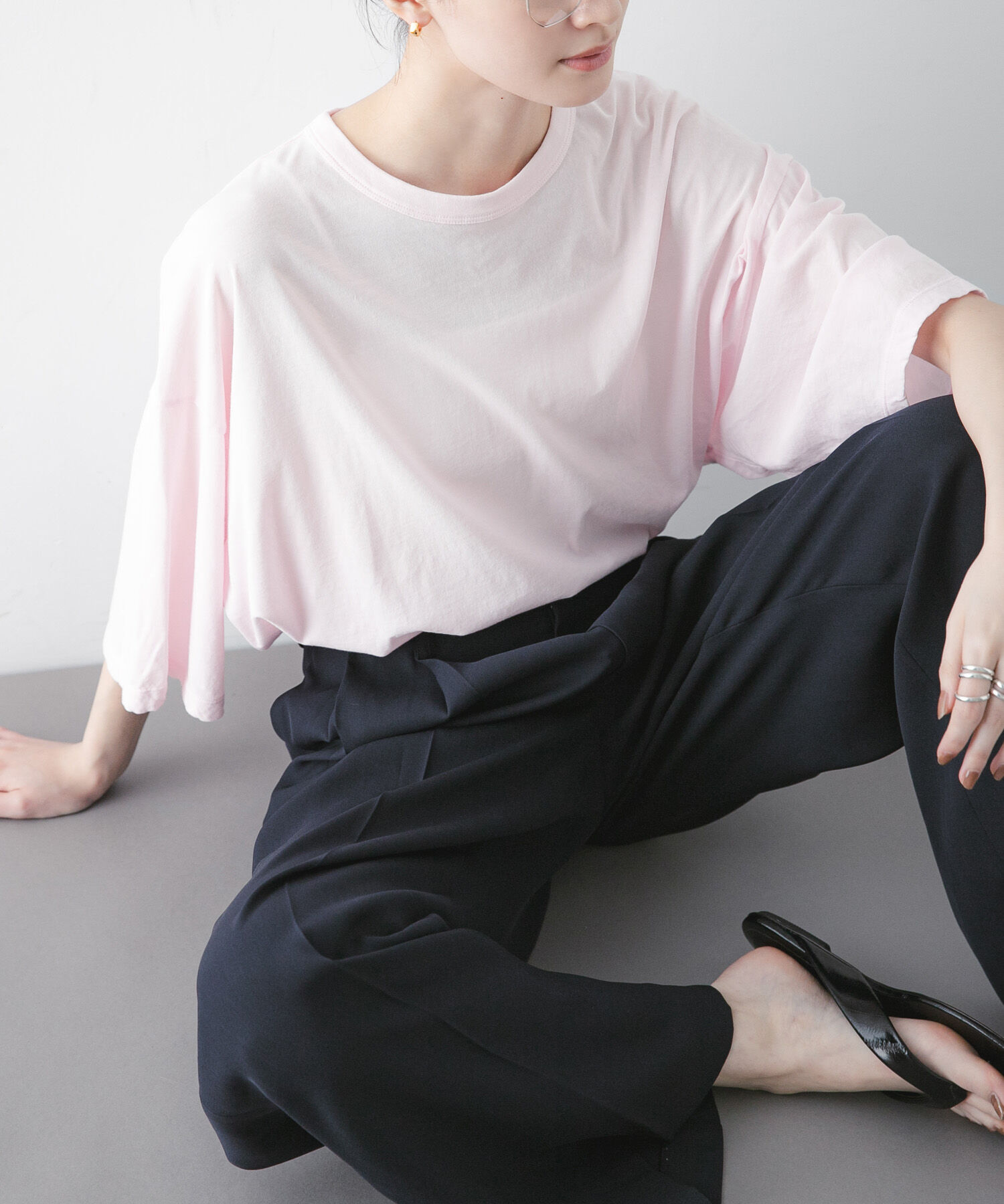 URBAN RESEARCH「『別注』ATON&times;URBAN RESEARCH　WIDE SLEEVE T-SHIRTS」|Tシャツ・カットソー|