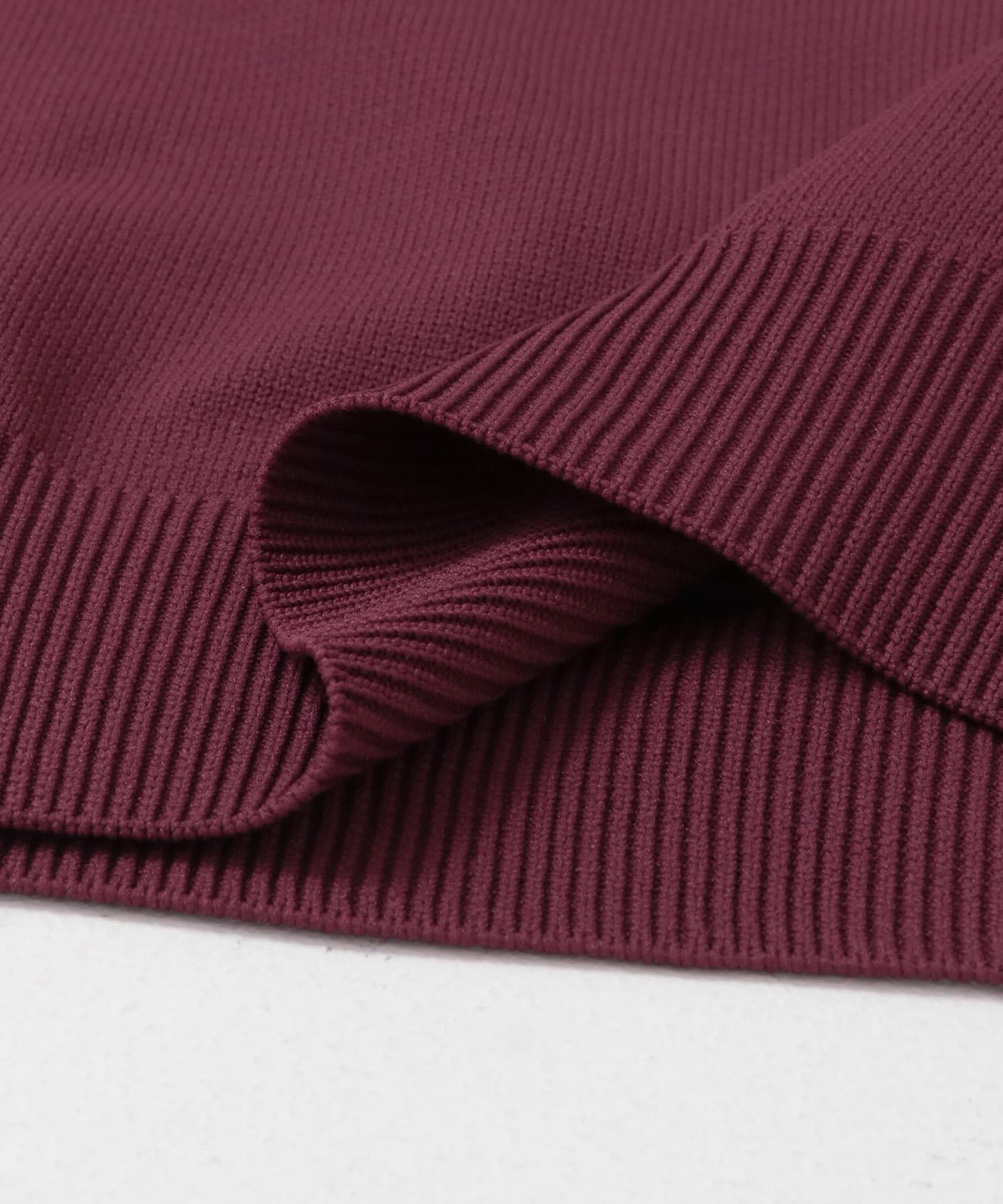 SENSE OF PLACE by URBAN RESEARCH「パネルボーダーハーフZIPニット」|ニット・セーター|