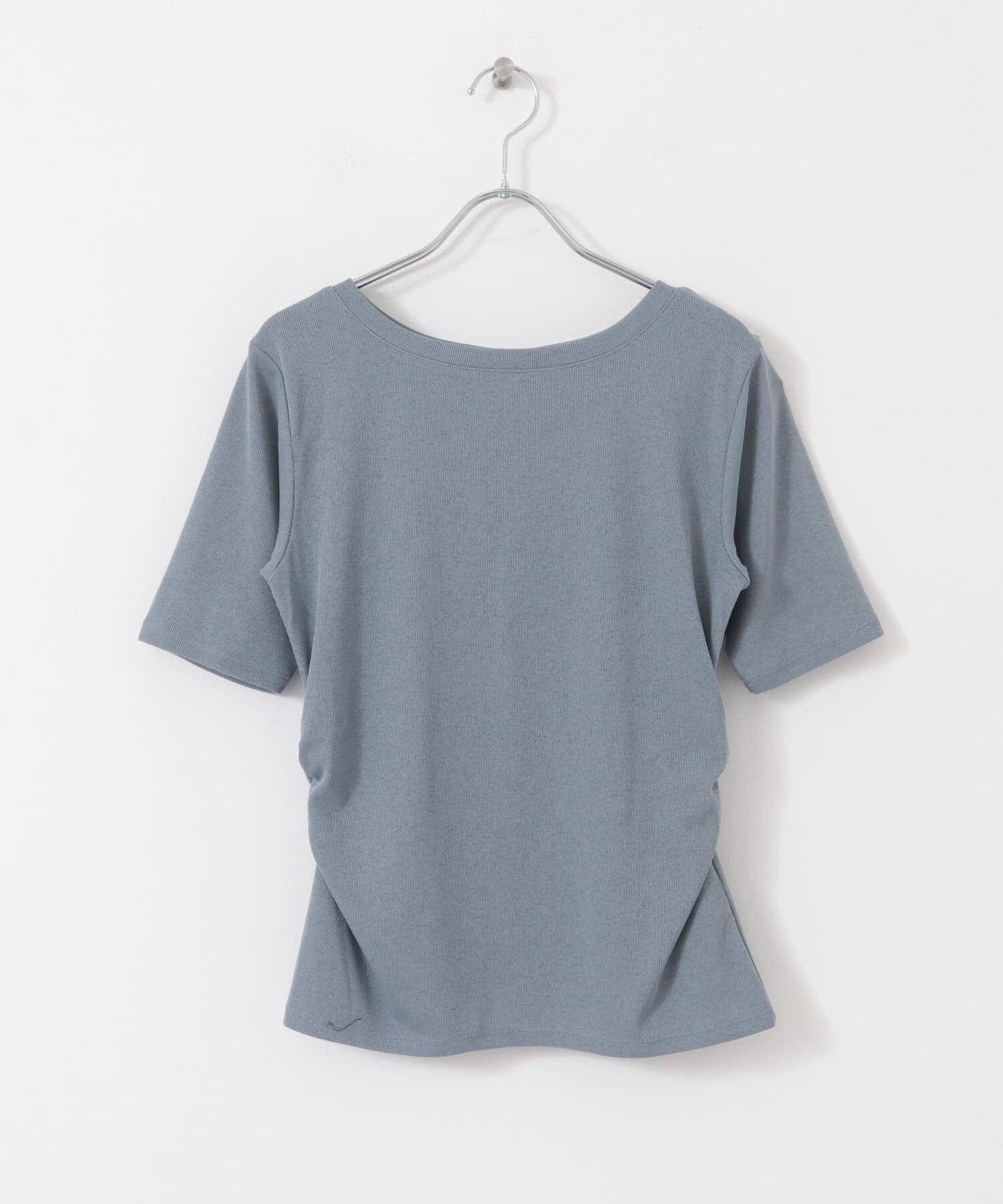 SENSE OF PLACE by URBAN RESEARCH「2WAYウエストギャザーリブトップ」|Tシャツ・カットソー|