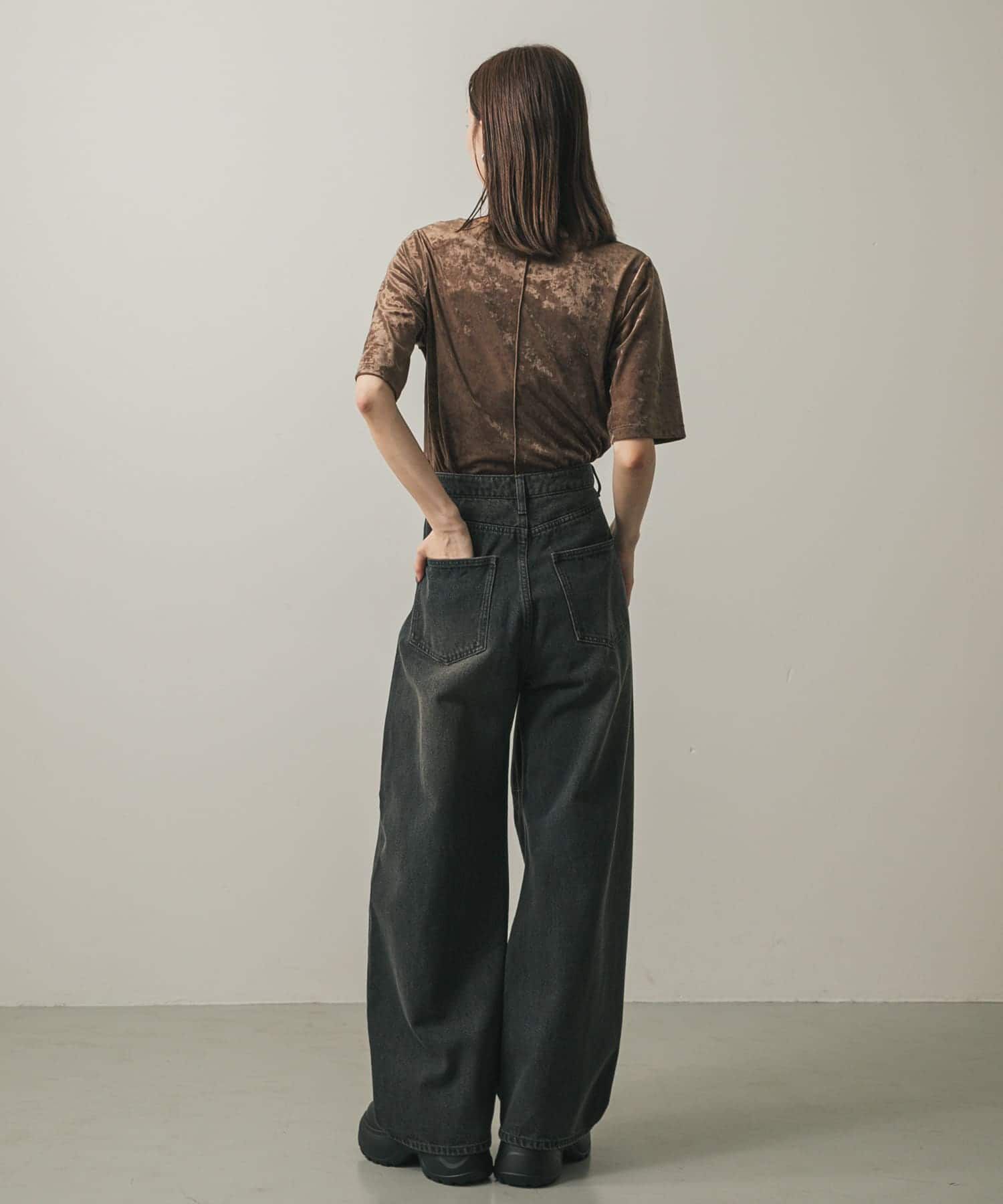 SENSE OF PLACE by URBAN RESEARCH「シアーベロアTシャツ(半袖)」|Tシャツ・カットソー|