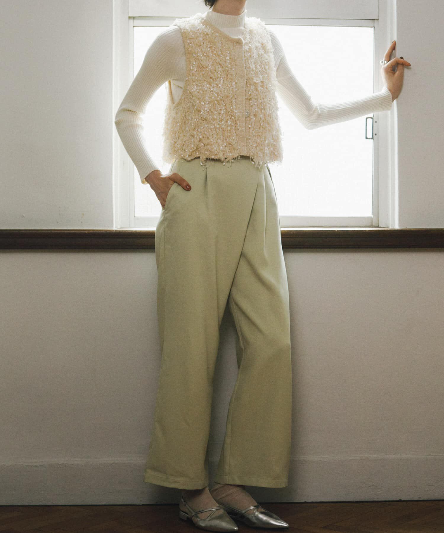 SENSE OF PLACE by URBAN RESEARCH「ポインテッドクロスベルトミュール」|その他|