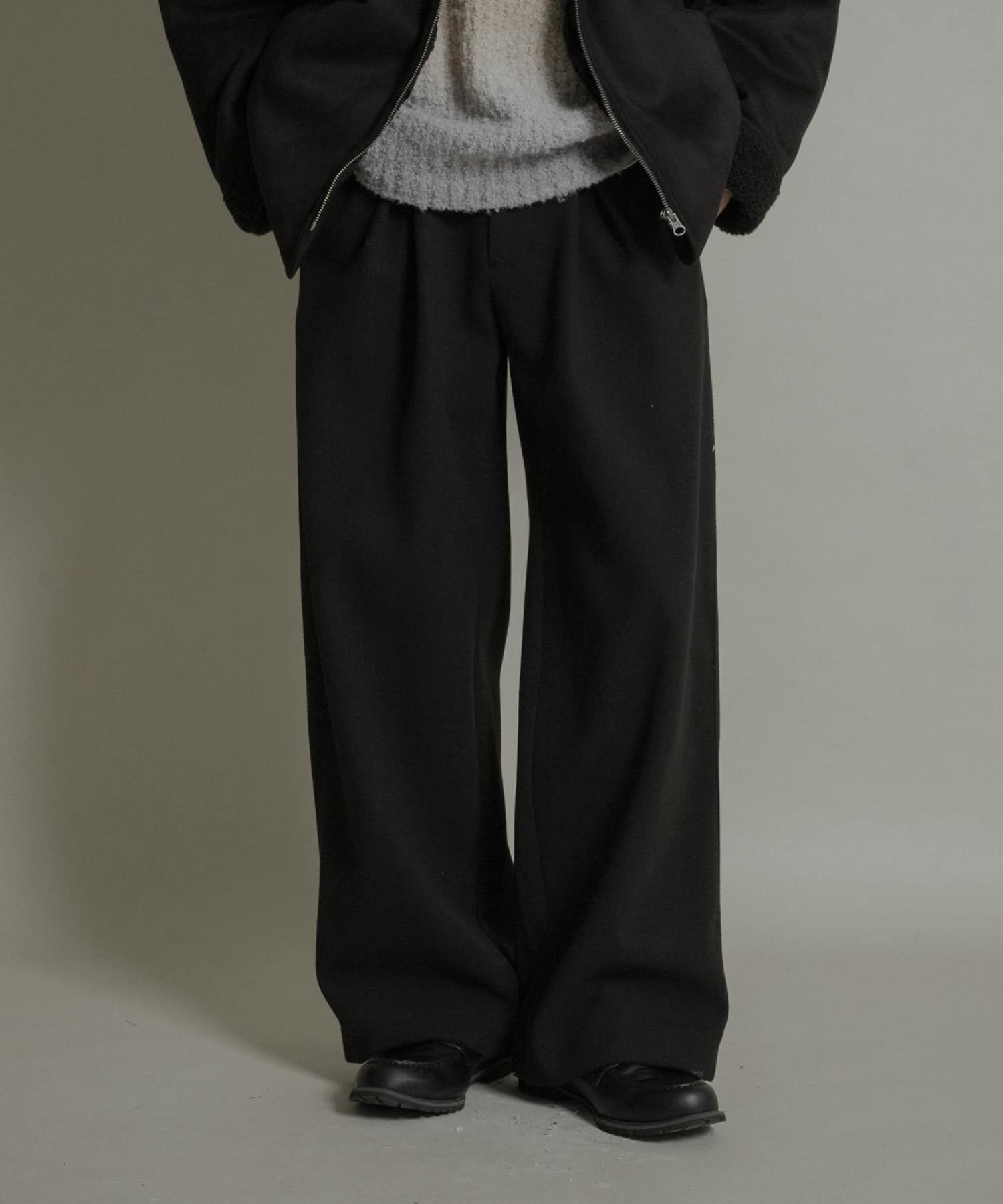 SENSE OF PLACE by URBAN RESEARCH「ジャージメルトンタックワイドパンツ」|その他|