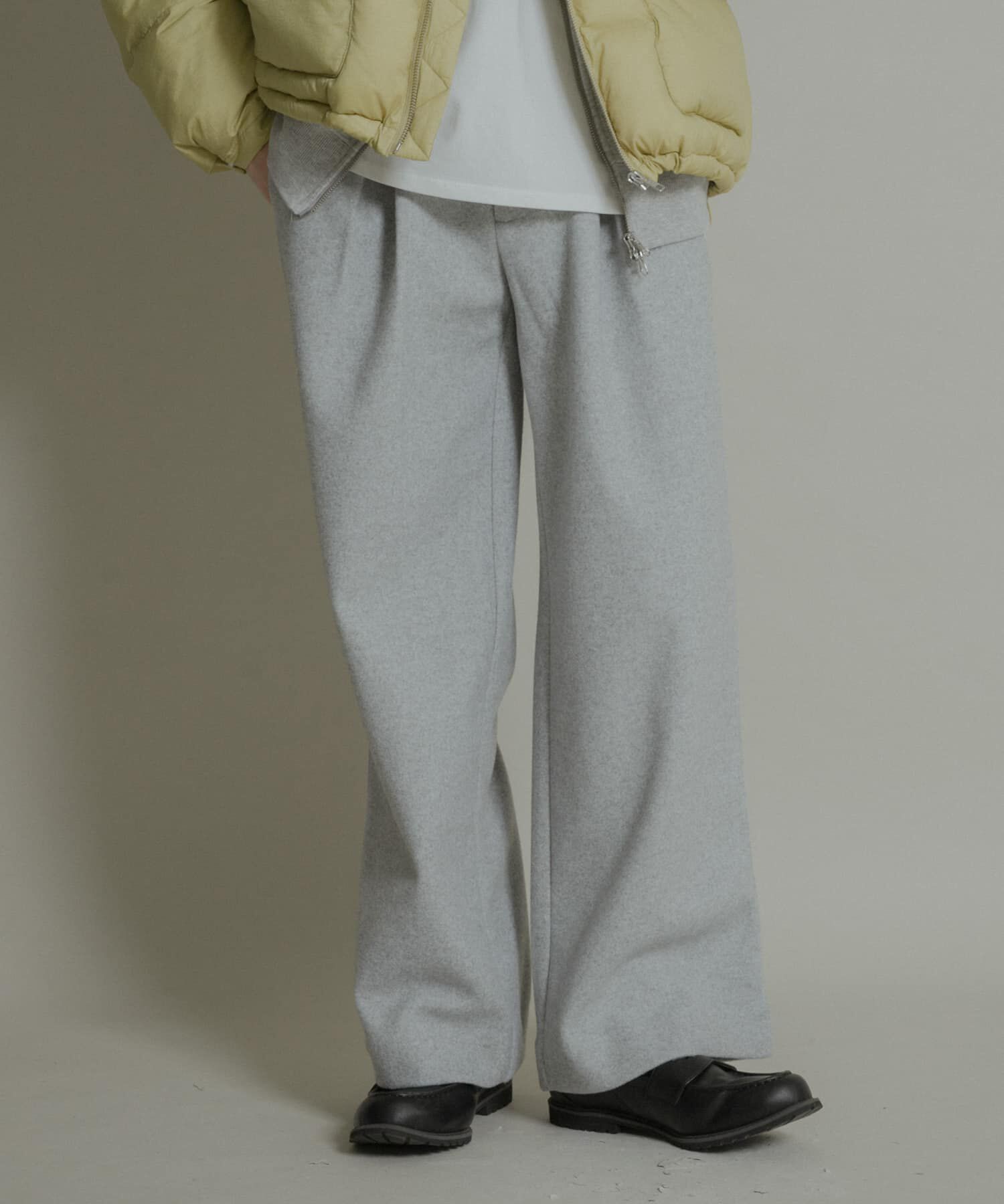 SENSE OF PLACE by URBAN RESEARCH「ジャージメルトンタックワイドパンツ」|その他|