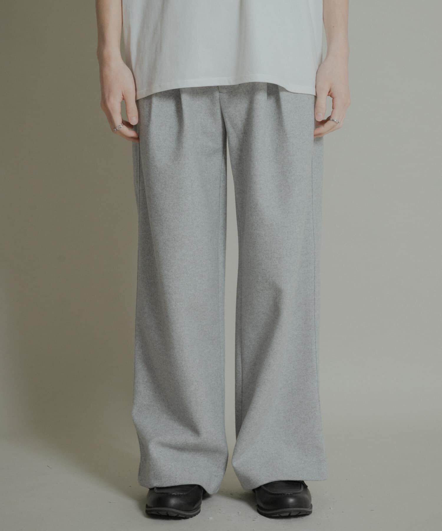 SENSE OF PLACE by URBAN RESEARCH「ジャージメルトンタックワイドパンツ」|その他|
