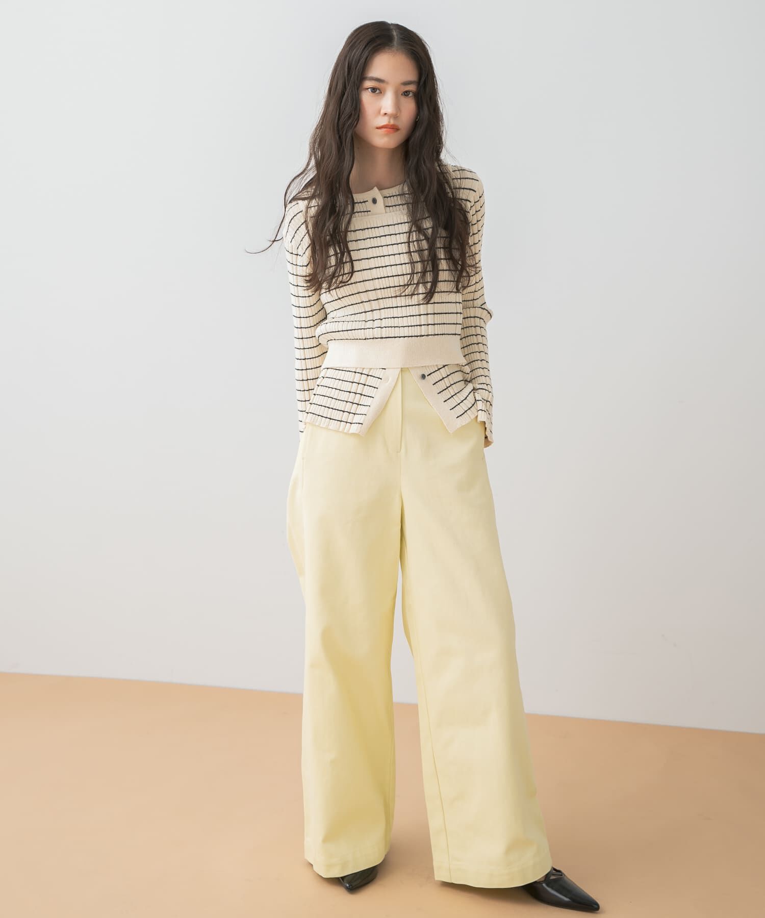 SENSE OF PLACE by URBAN RESEARCH「『洗濯可』2WAYニットアンサンブル」|ニット・セーター|