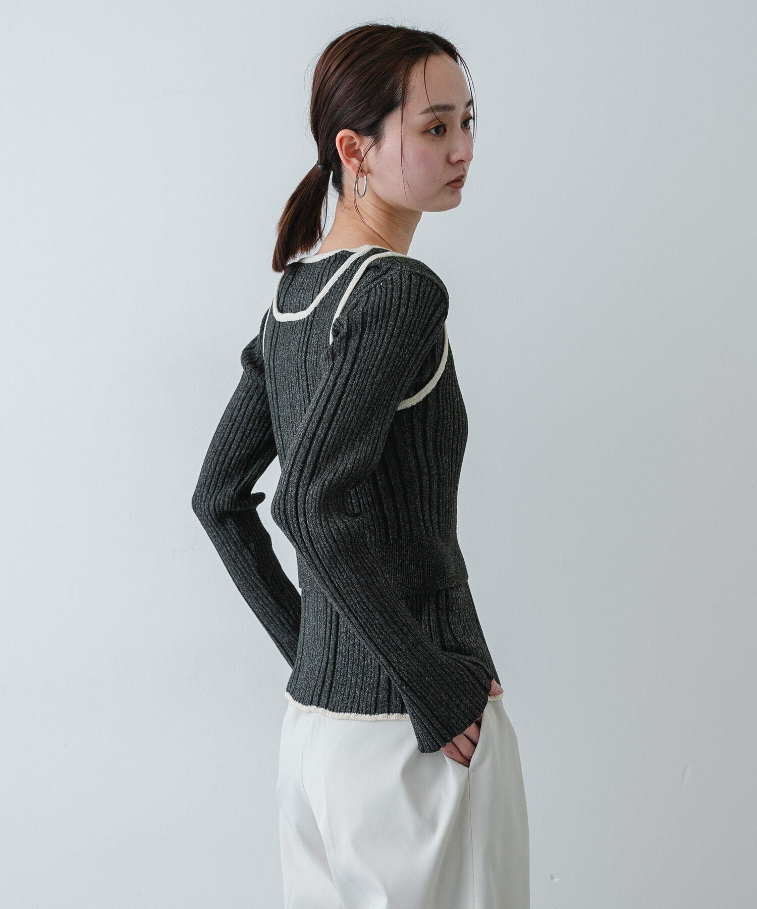 SENSE OF PLACE by URBAN RESEARCH「『洗濯可』2WAYニットアンサンブル」|ニット・セーター|