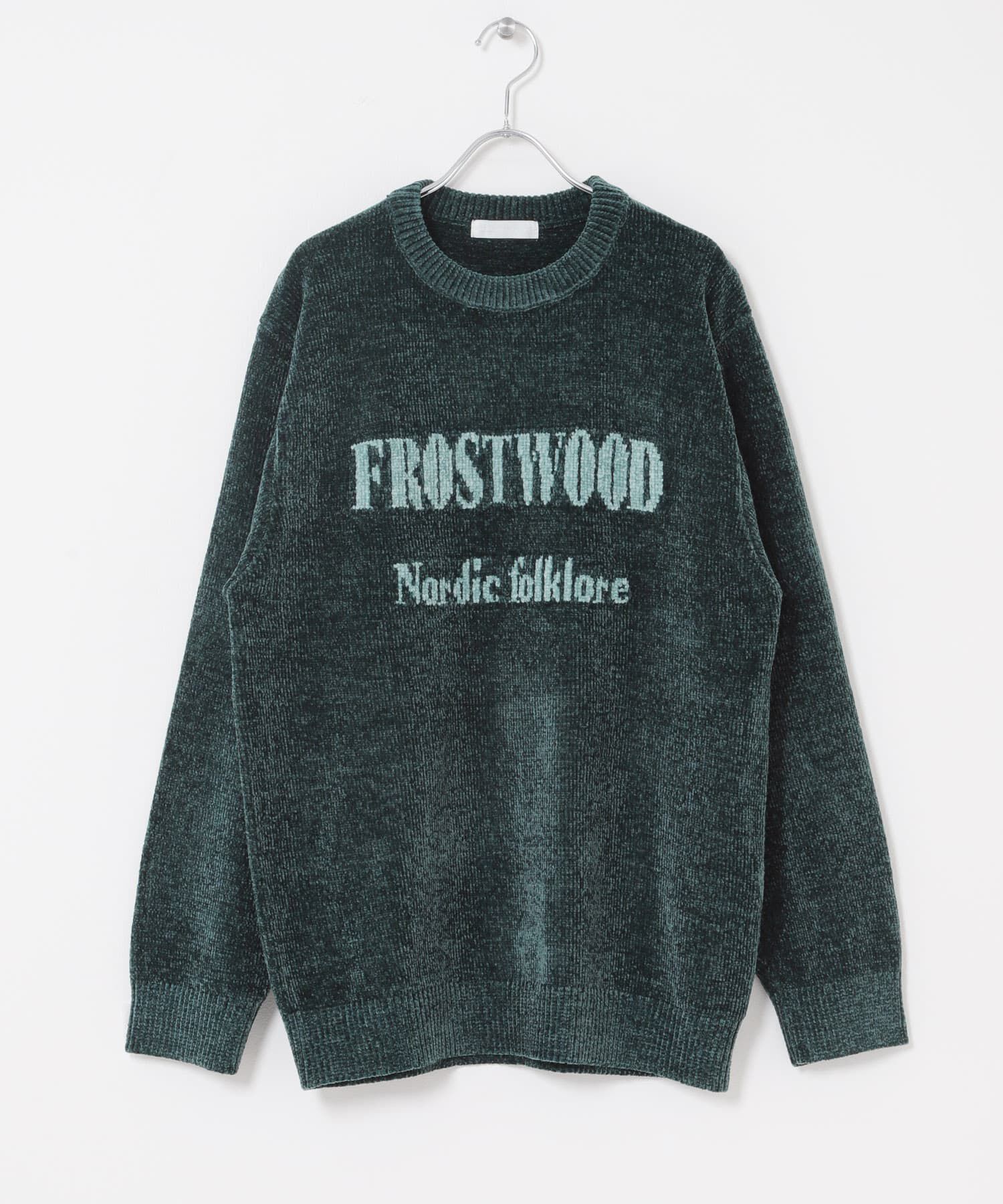 SENSE OF PLACE by URBAN RESEARCH「『洗濯可』モールロゴグラフィックニット」|ニット・セーター|