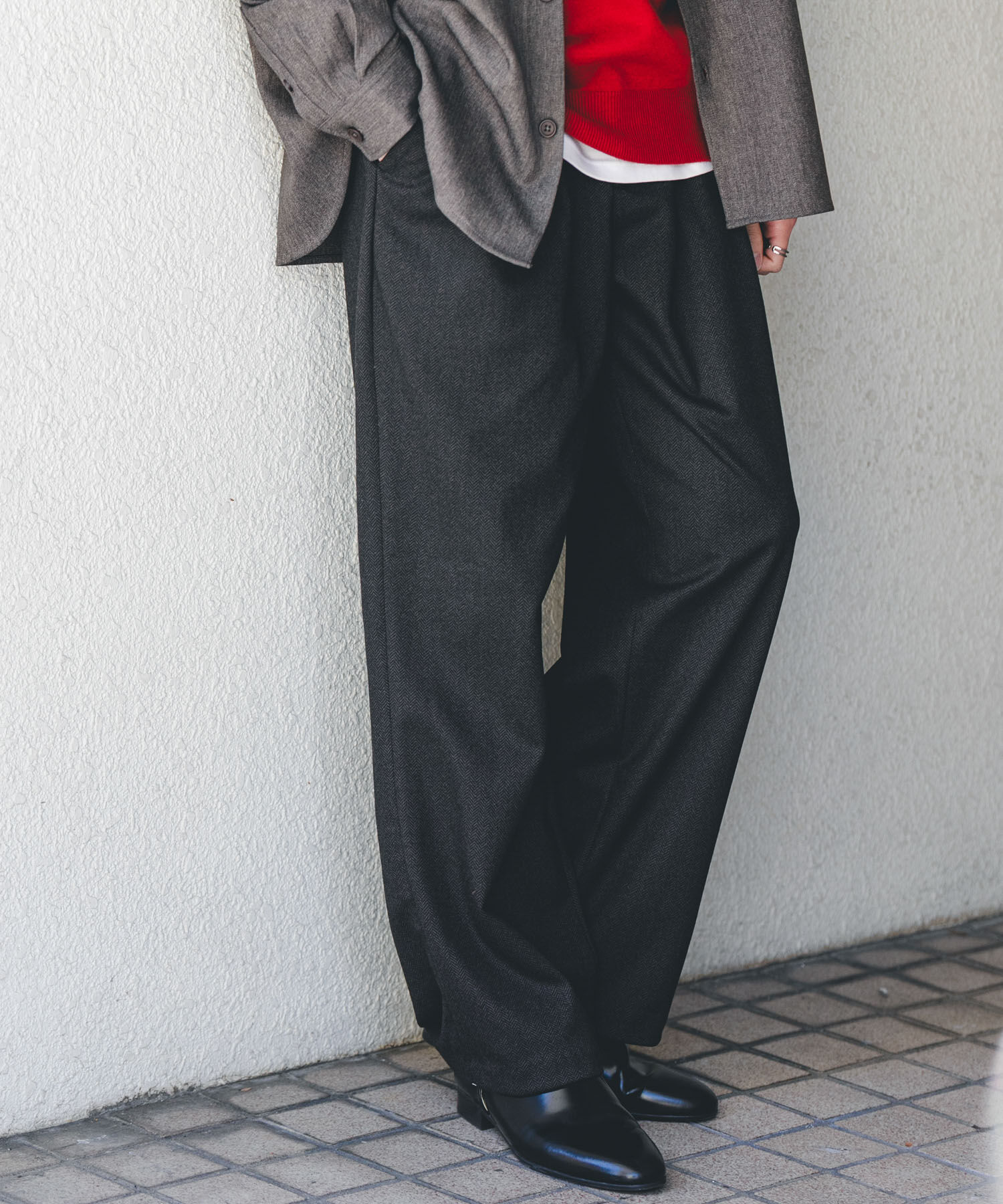 SENSE OF PLACE by URBAN RESEARCH「ブラッシュドイージーワイドパンツ」|その他|