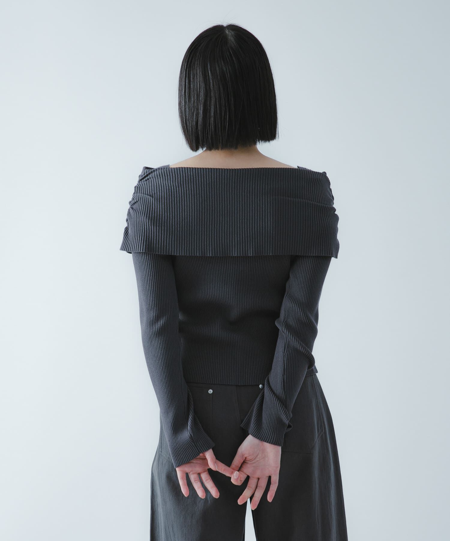 SENSE OF PLACE by URBAN RESEARCH「『洗濯可/防花粉』SKINProofオフショルセーター」|ニット・セーター|