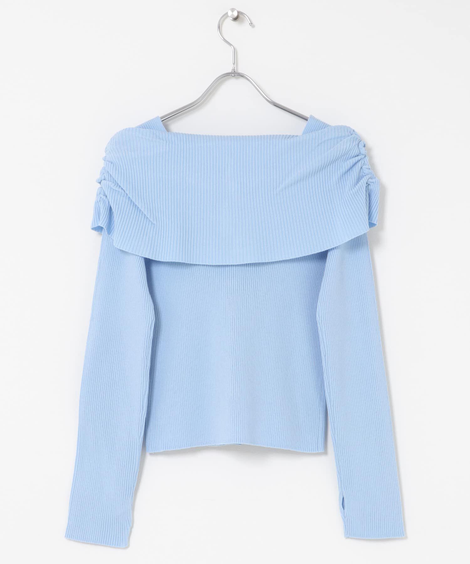 SENSE OF PLACE by URBAN RESEARCH「『洗濯可/防花粉』SKINProofオフショルセーター」|ニット・セーター|