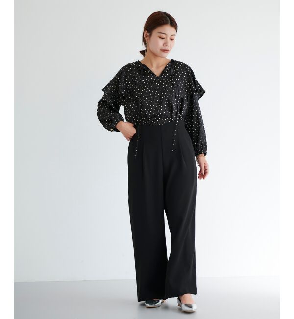 le.coeur blanc「ケープフリルブラウス」|シャツ・ブラウス|