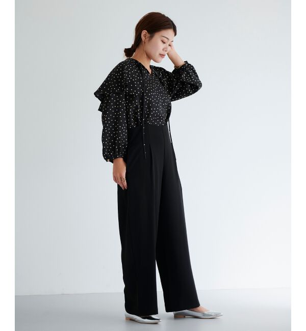 le.coeur blanc「ケープフリルブラウス」|シャツ・ブラウス|