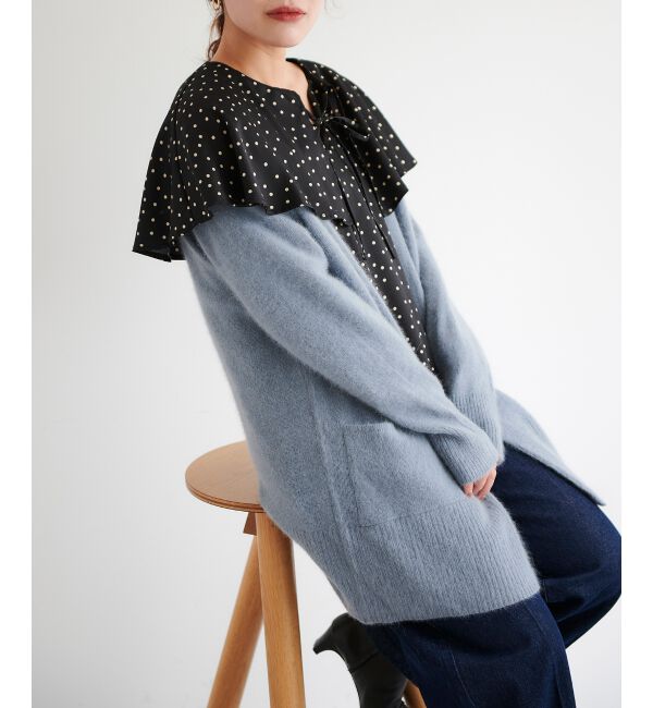 le.coeur blanc「ケープフリルブラウス」|シャツ・ブラウス|