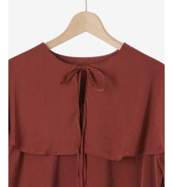 le.coeur blanc「ケープフリルブラウス」|シャツ・ブラウス|