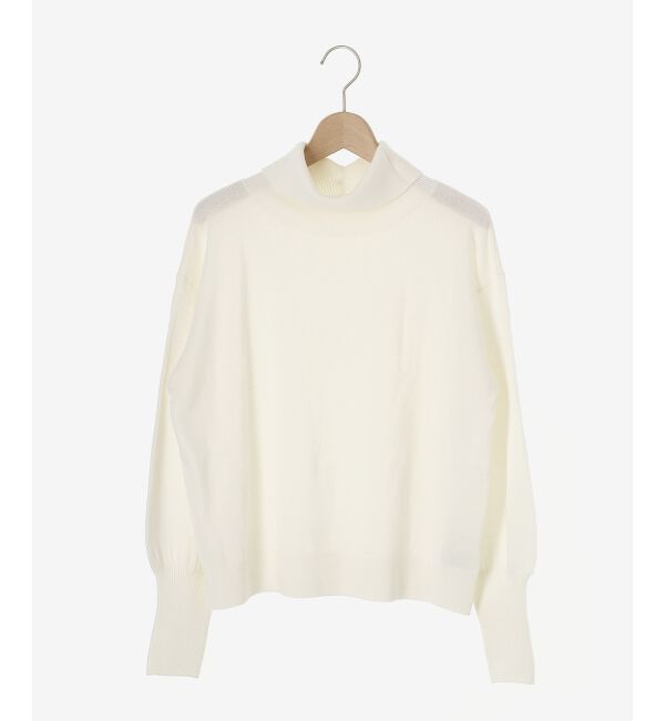 le.coeur blanc「バックパールエリニットプルオーバー」|ニット・セーター|
