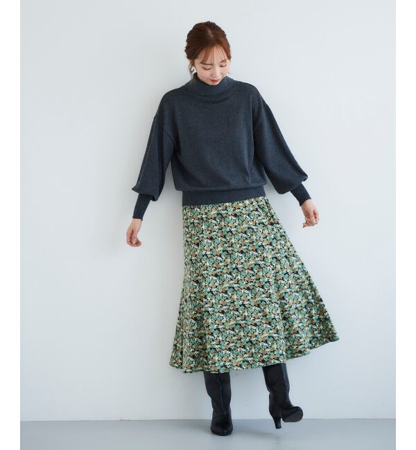 le.coeur blanc「バックパールエリニットプルオーバー」|ニット・セーター|