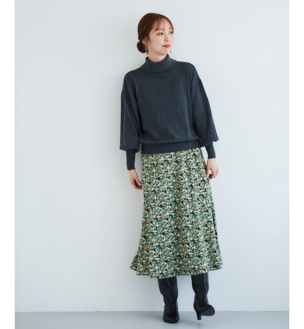 le.coeur blanc「バックパールエリニットプルオーバー」|ニット・セーター|