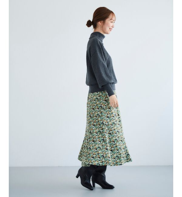 le.coeur blanc「バックパールエリニットプルオーバー」|ニット・セーター|