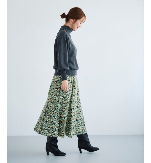 le.coeur blanc「バックパールエリニットプルオーバー」|ニット・セーター|